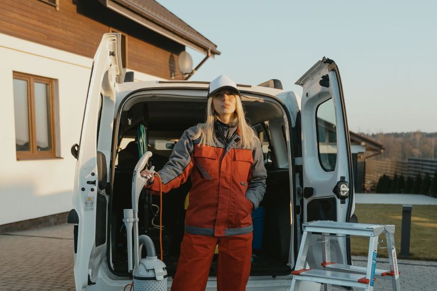 Post-construction cleaning